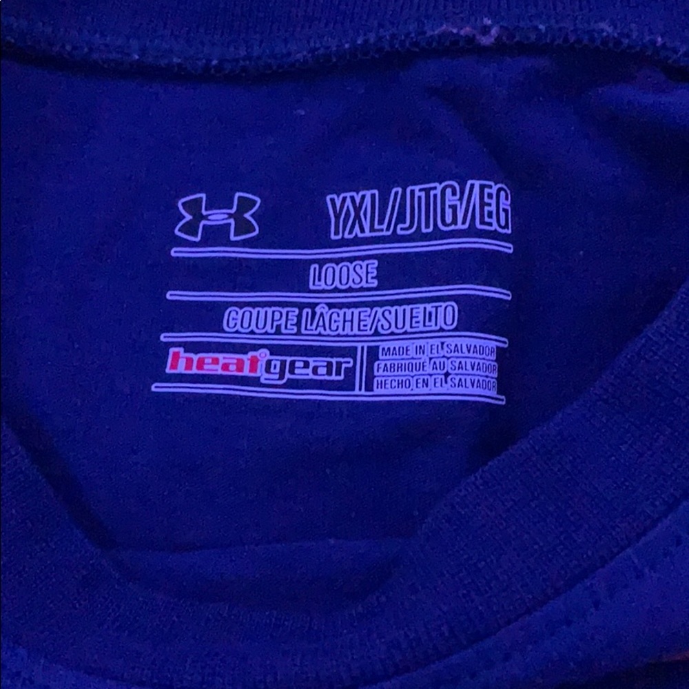 Under Armour Tee Youth Xtra Large - Picture 2 of 3